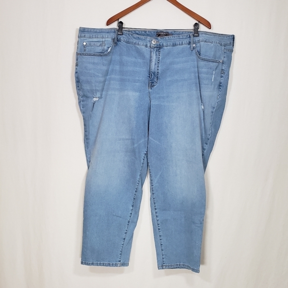 Torrid Boyfriend Straight 5-Pocket Jeans Size 30 R
